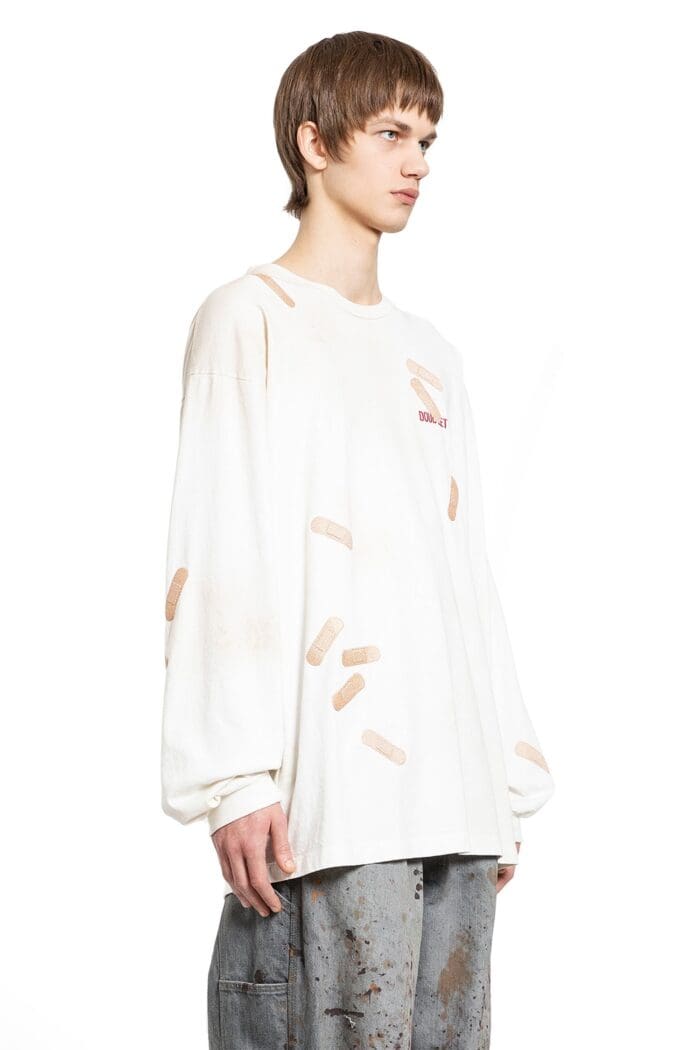 DOUBLET Bandage Embroidery Long Sleeve T-shirt