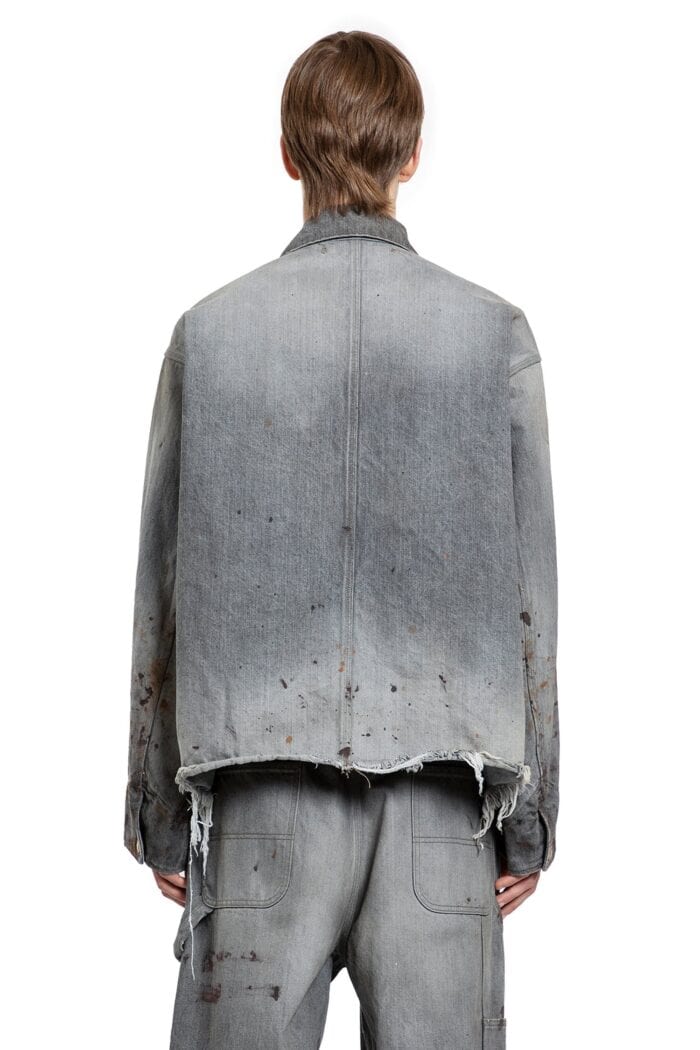 DOUBLET Cut Off Denim Coverall Jacket