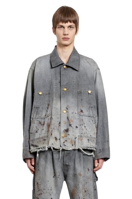 DOUBLET Cut Off Denim Coverall Jacket