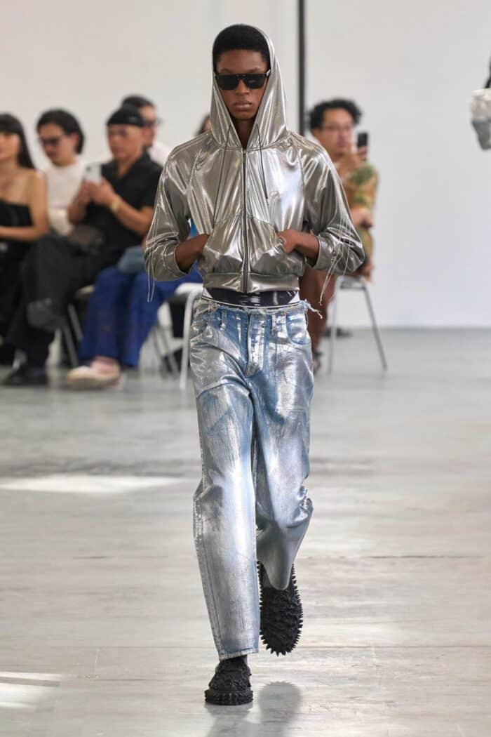 DOUBLET Foil Denim Pants