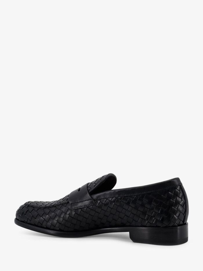 Doucal'S Adler Leather Loafers With Woven Pattern