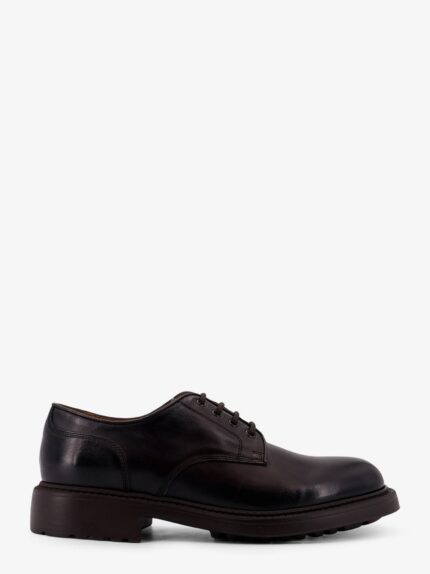 Doucal'S Derby Leather Lace-up Shoe