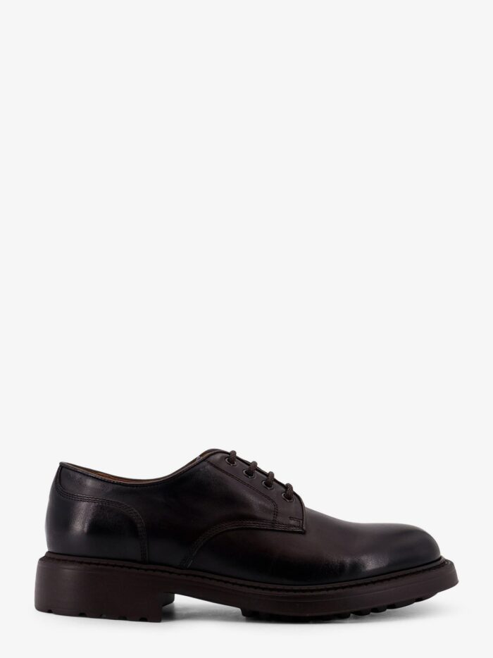Doucal'S Derby Leather Lace-up Shoe