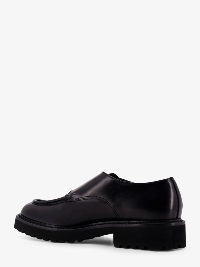 Doucal'S Double Buckle Leather Shoe