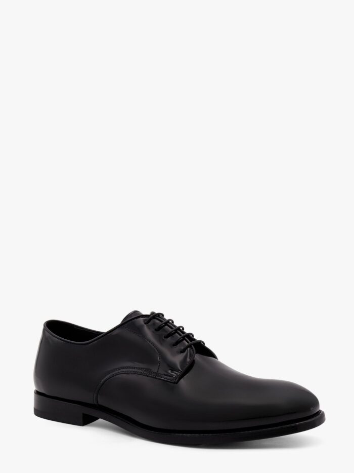 Doucal'S Lace-up Patent Leather Shoe