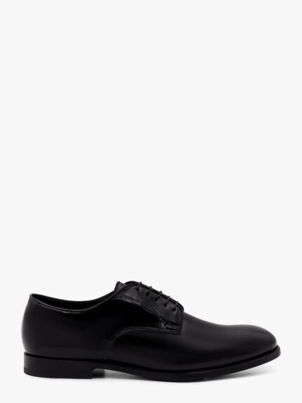 Doucal'S Lace-up Patent Leather Shoe