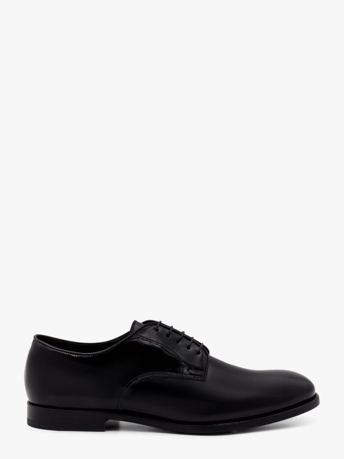 Doucal'S Lace-up Patent Leather Shoe