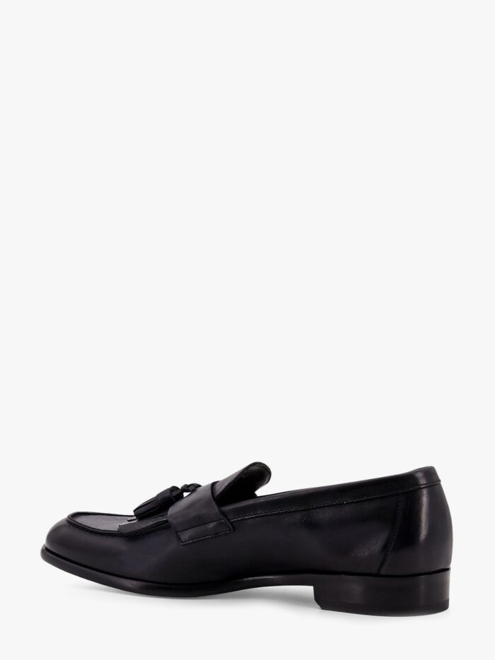 Doucal'S Leather Loafer With Iconic Tassels