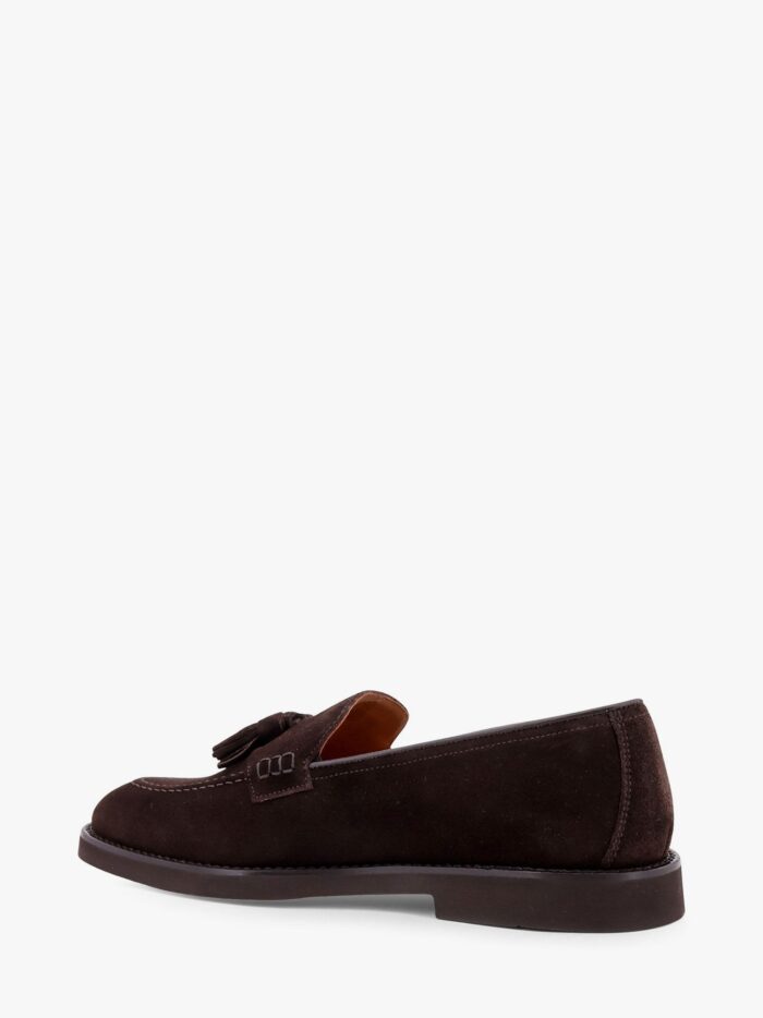 Doucal'S Suede Loafer With Iconic Tassels