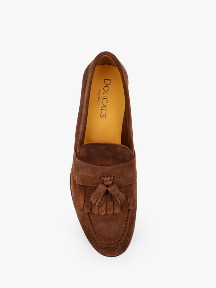 Doucal'S Suede Loafers With Tassels