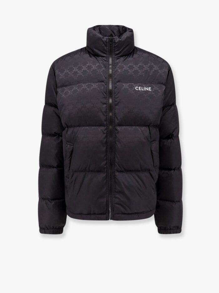 down jacket with celine triomphe motif Down Jacket With Celine Triomphe Motif