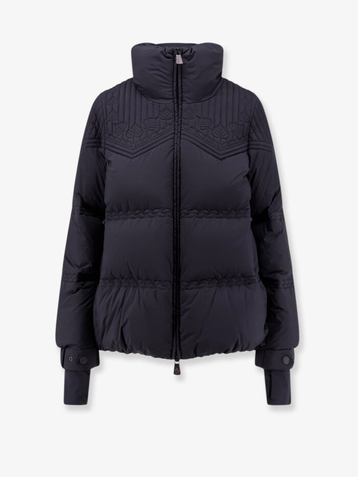 moncler grenoble down jacket with hood and emboridery MONCLER GRENOBLE Down Jacket With Hood And Emboridery