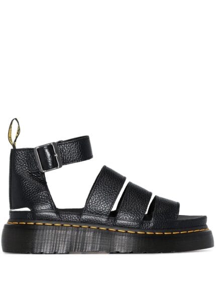 DR. MARTENS Clarissa Milled Nappa Sandals