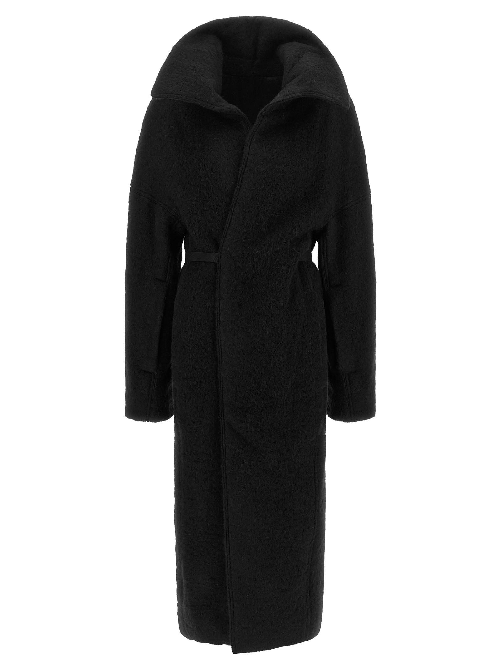 RICK OWENS 'Dracucollar Belted' Coat