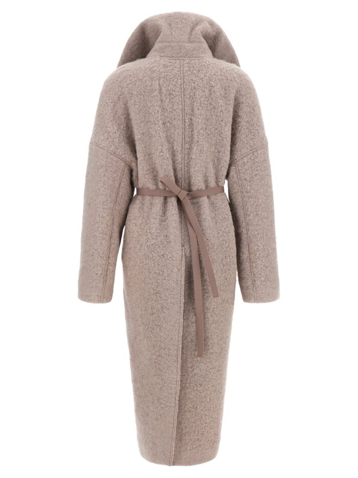 RICK OWENS 'Dracucollar Belted' Coat