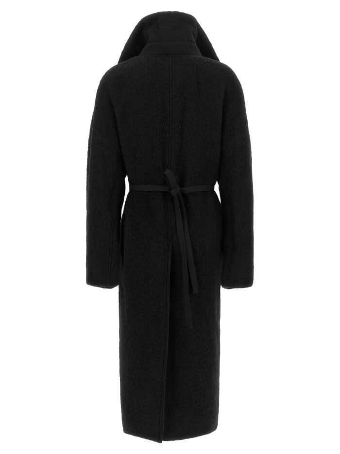 RICK OWENS 'Dracucollar Belted' Coat