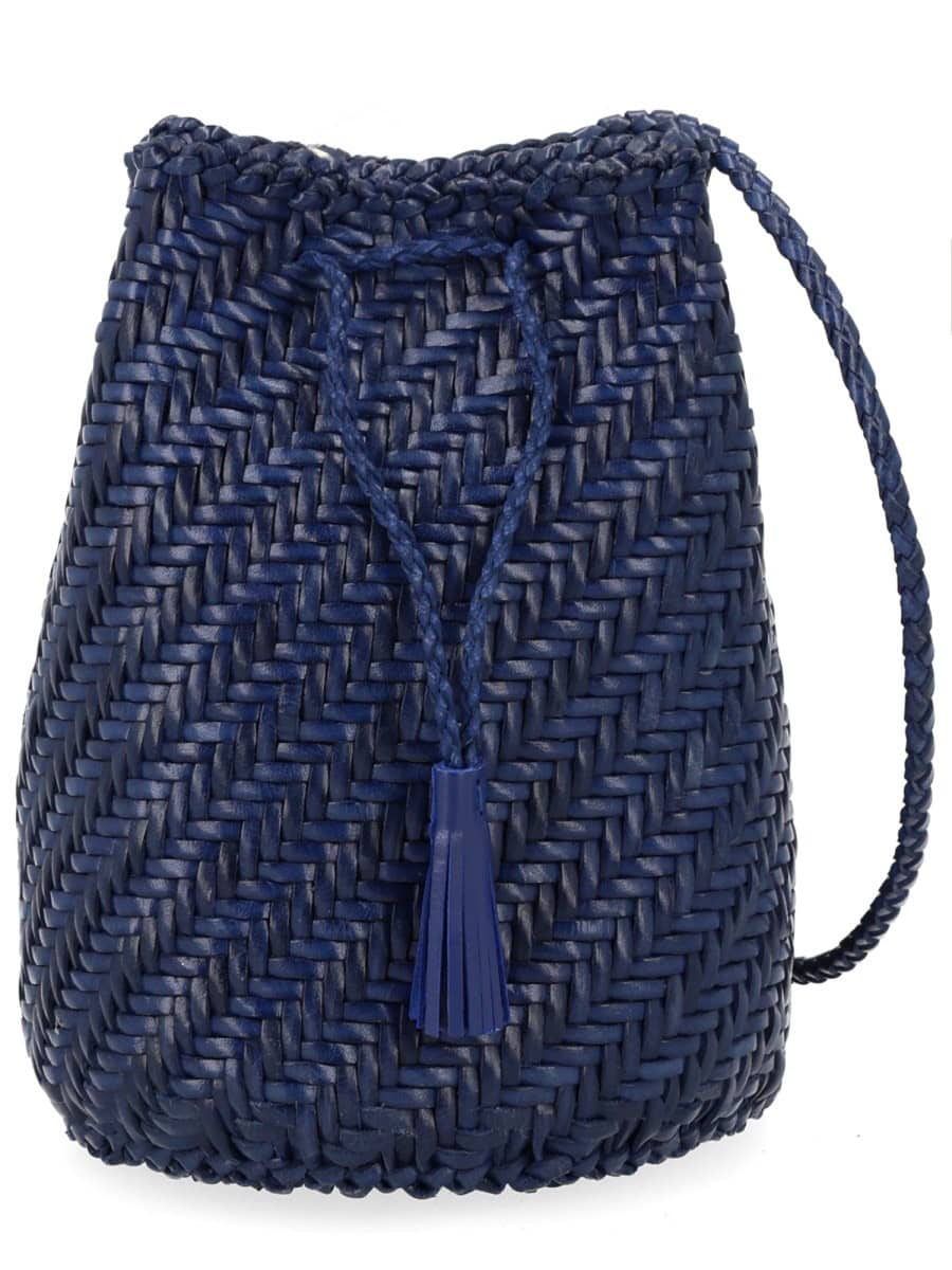 DRAGON DIFFUSION BORSA "POMPOM DOUBLE JUMP TAN"