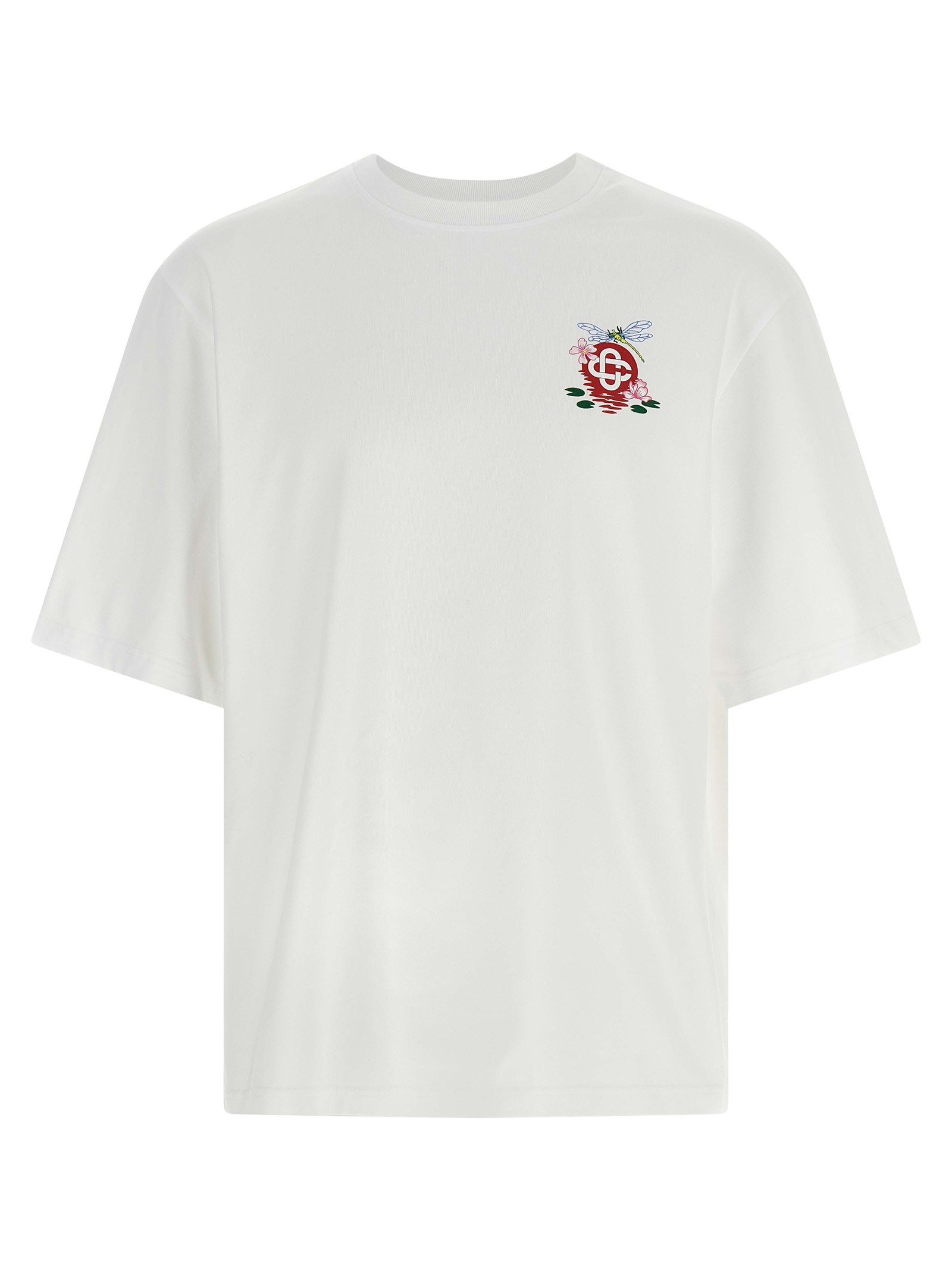 CASABLANCA 'Dragonfly Floral' T-shirt