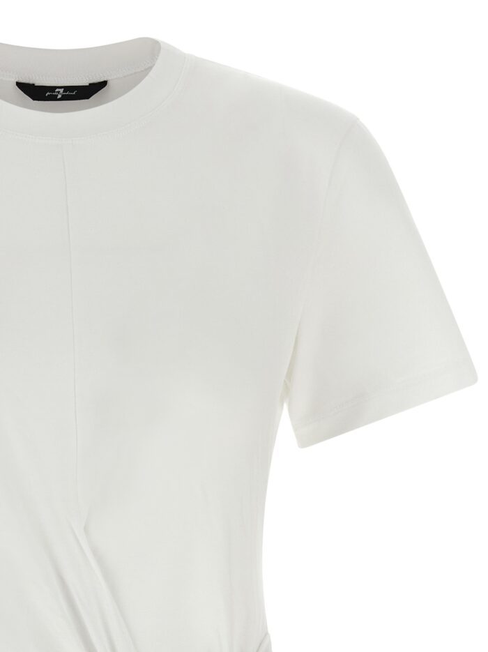 7 FOR ALL MANKIND Draped Detail T-shirt