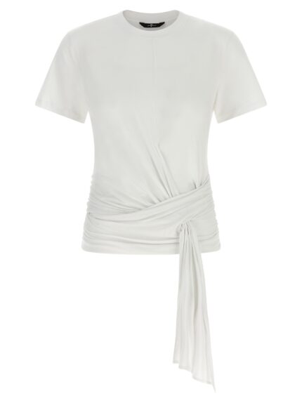 7 FOR ALL MANKIND Draped Detail T-shirt