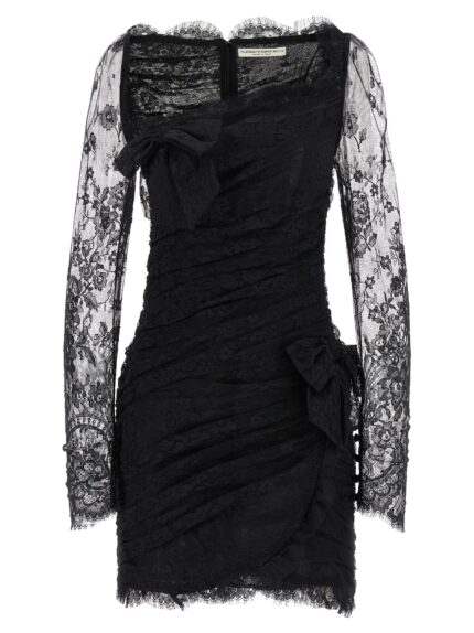 ALESSANDRA RICH Draped Dress.