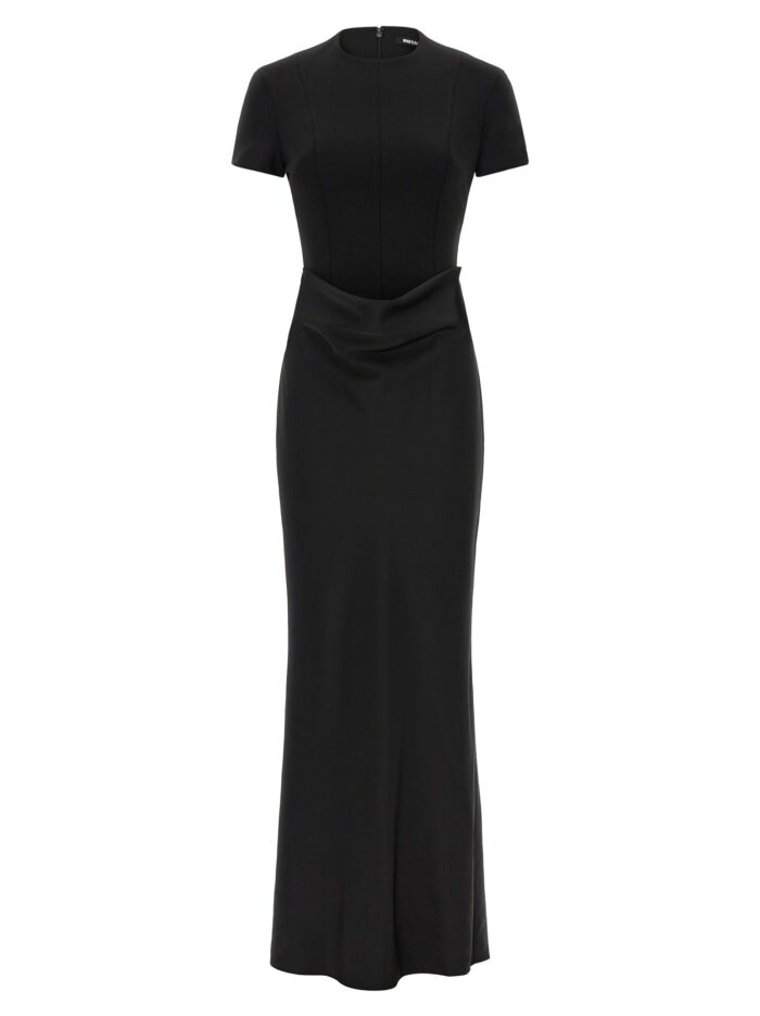 rotate birger christensen draped dress ROTATE BIRGER CHRISTENSEN Draped Dress