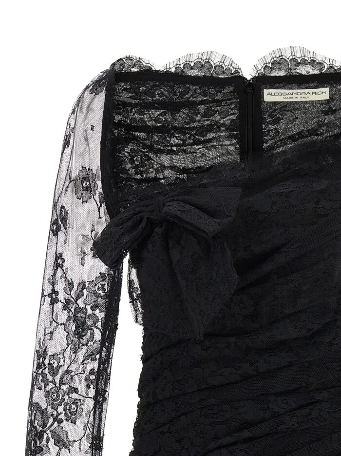 ALESSANDRA RICH Draped Dress.