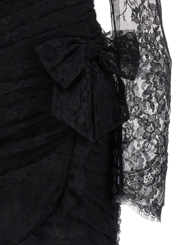 ALESSANDRA RICH Draped Dress.