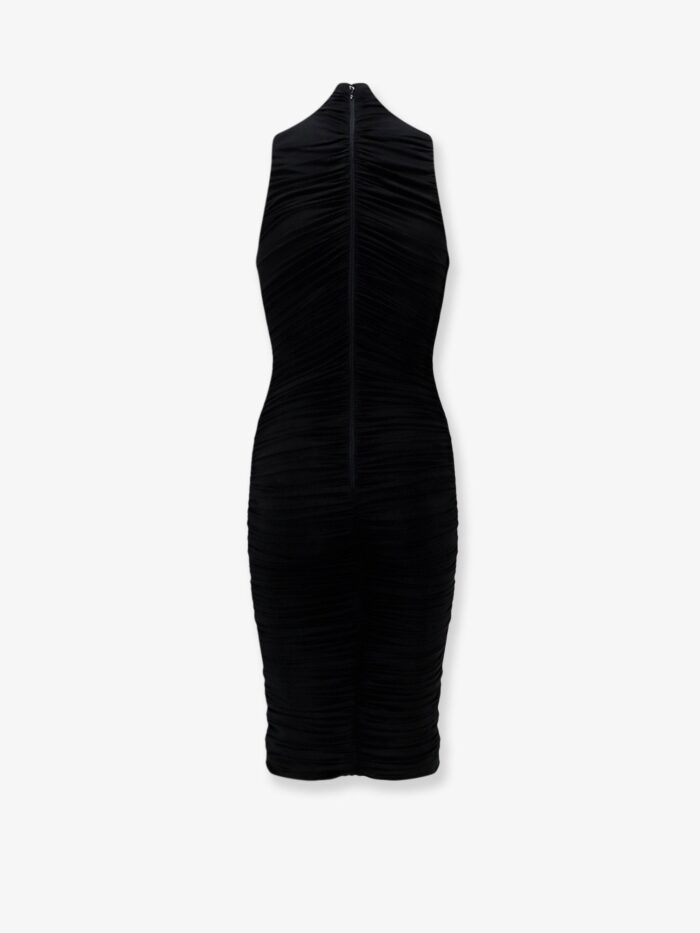 Elisabetta Franchi Draped Midi Dress