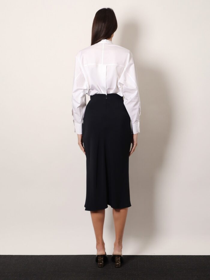 Givenchy Draped Midi Skirt