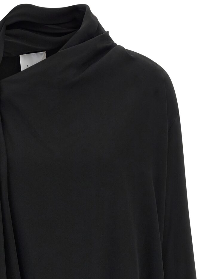 NUDE Draped Panel Blouse
