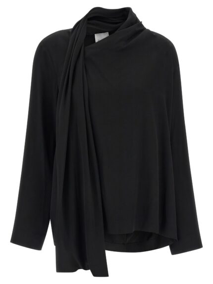 NUDE Draped Panel Blouse