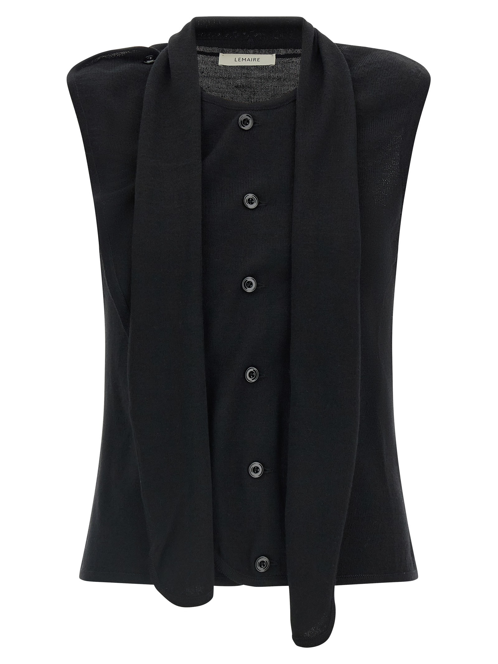 LEMAIRE Draped Panel Vest