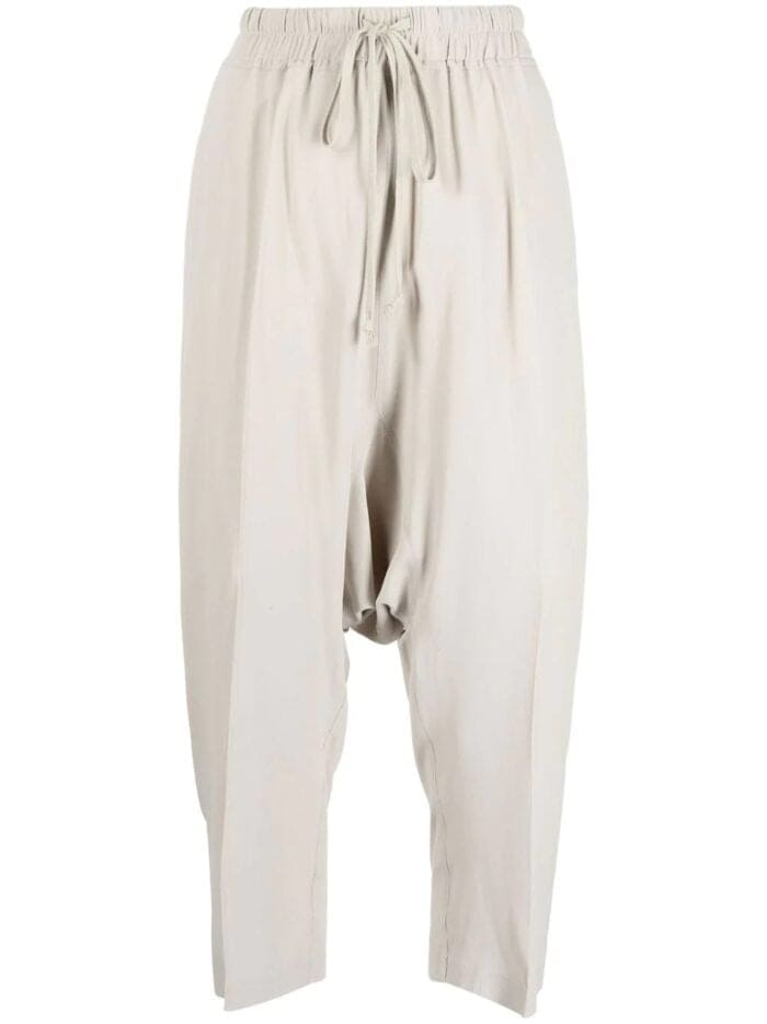 Drawstring Cropped Pants