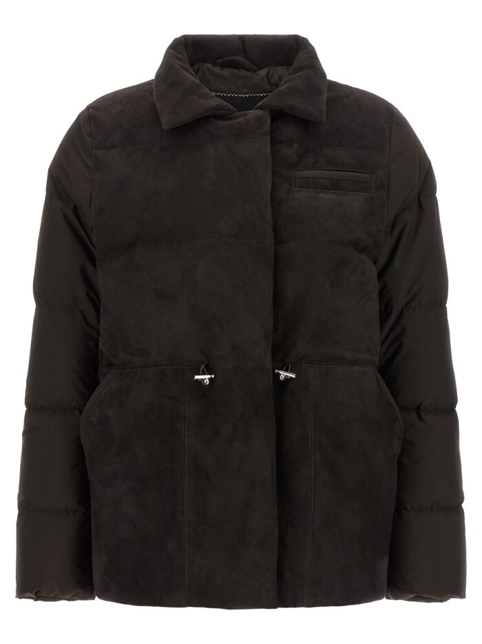 kiton drawstring down jacket KITON Drawstring Down Jacket