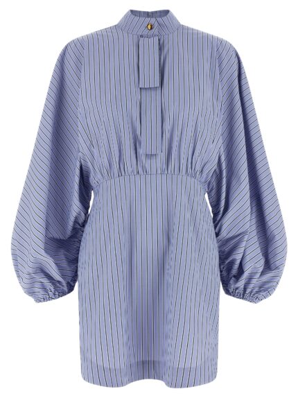 ZIMMERMANN 'Drawstring Stripe Mini' Dress