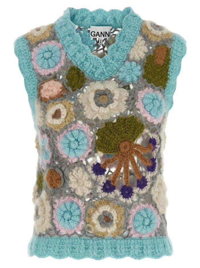 ganni 'dreamy floral' vest GANNI 'Dreamy Floral' Vest