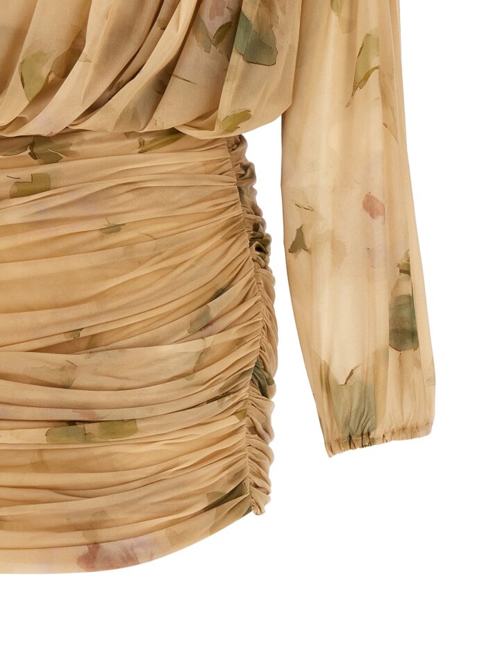 MAGDA BUTRYM 'dress 07' Dress Printed With Drapes