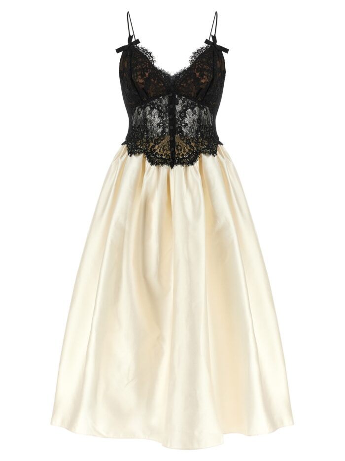 self portrait dress with bodice SELF PORTRAIT Dress With Bodice