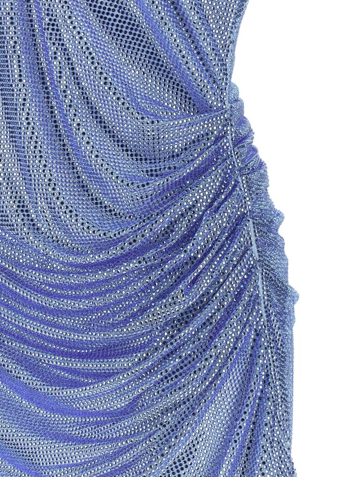 GIUSEPPE DI MORABITO Dress With Removable Crystals And Feathers