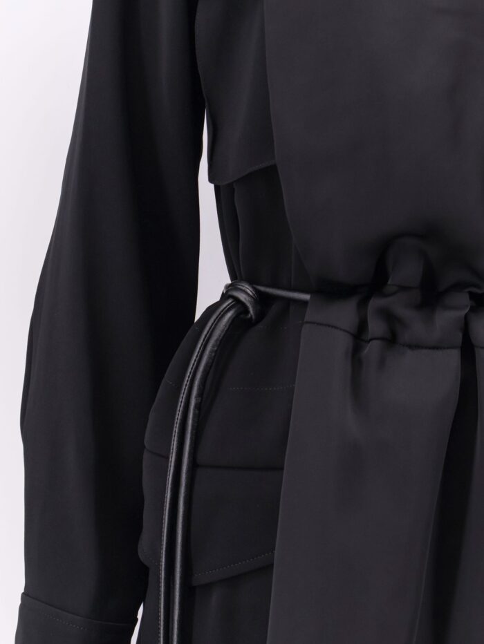 SACAI Dress With Satin Inserts