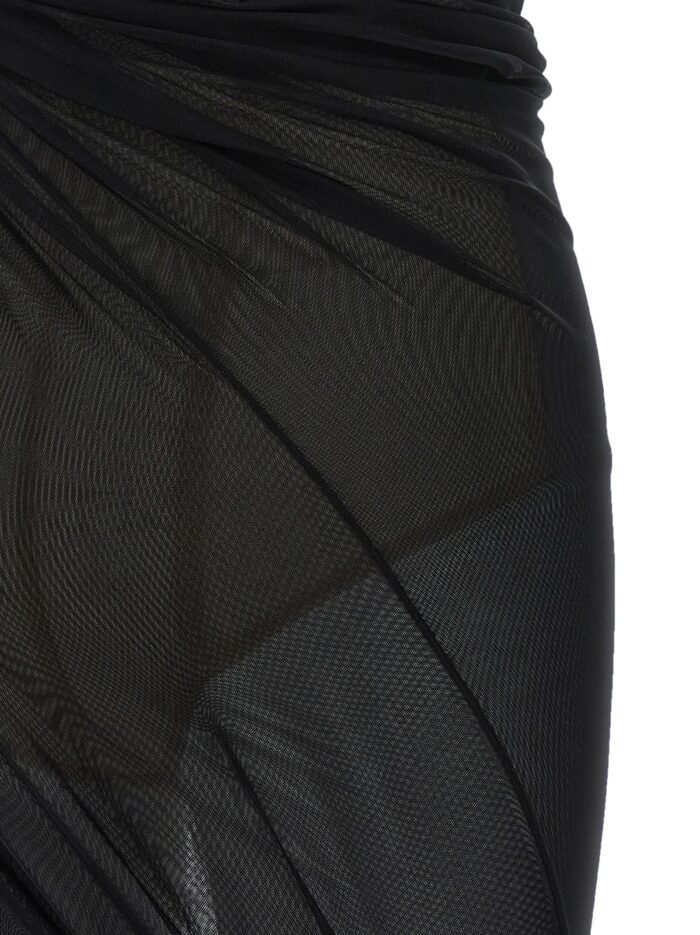 The Attico Dress With Transparencies
