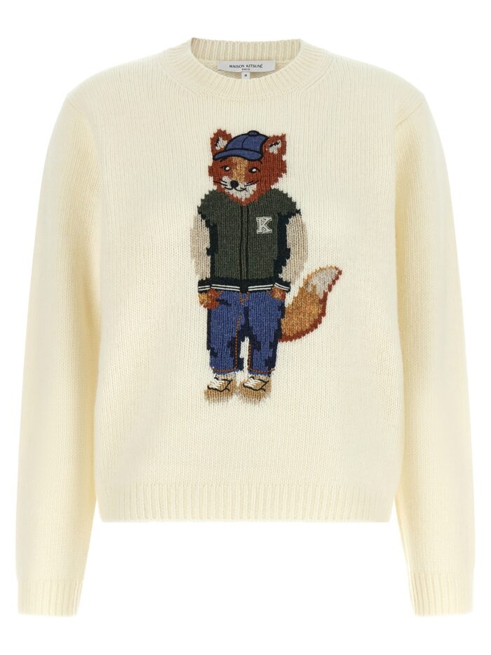 maison kitsune 'dressed fox' sweater Maison Kitsune 'Dressed Fox' Sweater