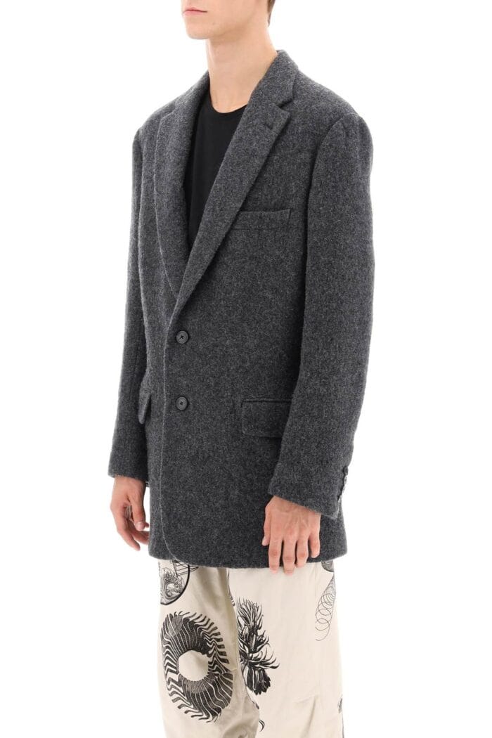 Dries Van Noten Blunt Boiled-wool Jacket