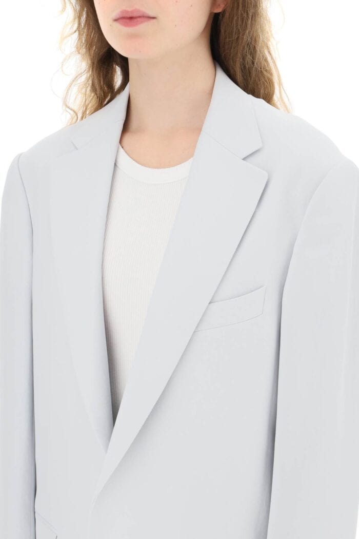 Dries Van Noten 'blur' Oversized Open Blazer