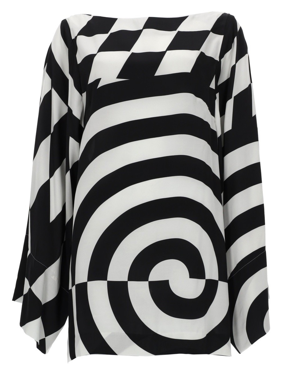 Dries Van Noten BLUSA "CHARLIE" IN VISCOSA