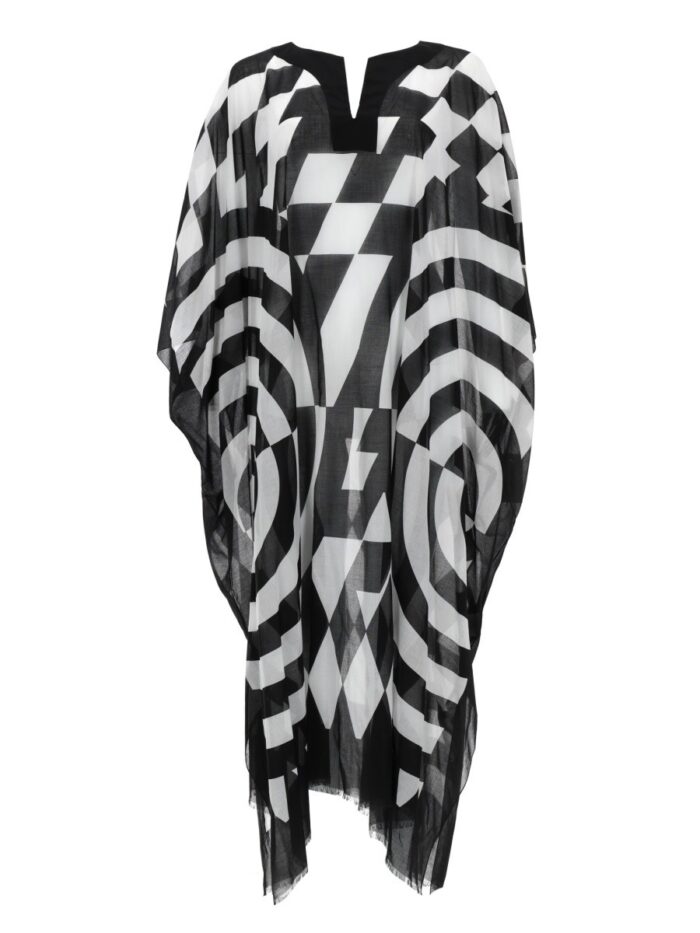 Dries Van Noten CAFTAN WITH PRINT