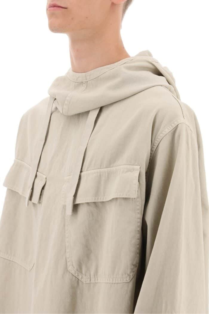 Dries Van Noten Cambeck Cotton Anorak Shirt