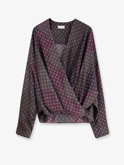 Dries Van Noten Camiel Silk Shirt