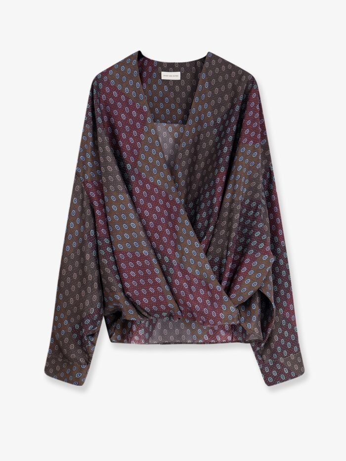 Dries Van Noten Camiel Silk Shirt